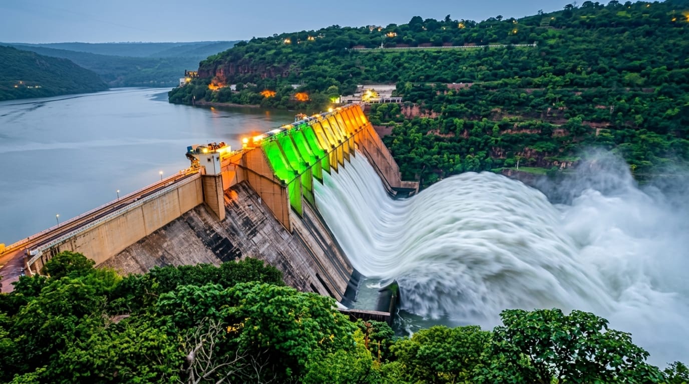 Srisailam Dam View Point